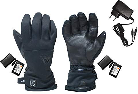 Alpenheat Damen FIREGLOVE Heizhandschuh, Schwarz, S