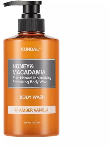 KUNDAL reiner body wash 500ml (bernstein vanille)
