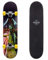 meteor Holz Skateboard Kinder - Mini Cruiser Kickboard - Skateboard Rollen Board Old School Holz Deck Retro Skateboard Jungen - Kinder Mini-Board