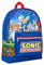 Sonic The Hedgehog Rucksack Kinder, Schulrucksack Jungen Mädchen Backpack Unisex Kinderrucksack Schulrucksack Schultasche Offiziell Fanartikel (Blau/Rot)