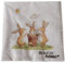 3 Pack Servietten a 20stk FROHE OSTERN Papierservietten n302 braun weiss Osterdeko Tischdeko 3 lagig Hase Eier Ostereier 20x20cm Tischschmuck Frühling