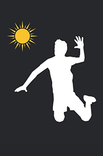 Beachvolleyball: Geschenkidee für Volleyball Spieler | Volleyball Geschenk | Beachvolleyball | Volleyball Buch | Punktiertes Notizbuch (6x9 Zoll) mit 120 Seiten