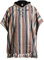 virblatt - Poncho Herren | 100% Baumwolle | Herren Poncho Winter warm | Wendefunktion | Baja Hoodie Poncho Mexiko Deckenponcho -Arriba mehrfarbig L-XL