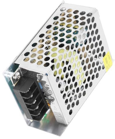 DC Netzteil Adapter Transformator, 5V/5A/25W Hochwertiger DC5V Schaltnetzteil Treiberadapter für CCTV-Kamera, Radio, Computer, LED-Streifenlicht (S‑25‑5 AC100‑240V)