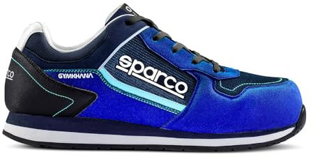 Sparco - Gymkhana Lando - Calzatura di Sicurezza S1P-SRC - Stile Sneakers - Scarpe Antinfortunistiche Leggere - Metal Free con Puntale in Composito e Suola Antiscivolo​ - 44 EU