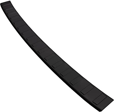 Aroba AR1273-PB Edelstahl Schwarz Pulverbeschichtet Ladekantenschutz kompatibel mit Opel Astra Schrägheck ab BJ. 2.2022> passgenau Abkantung Farbe Schwarz
