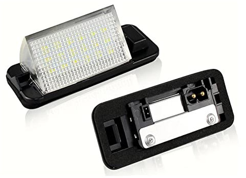 DEHIWI Kennzeichenleuchte 2 Stück Nummernschildbeleuchtung Lampe 63261387047 Für E36 3er Serie 318i 320i M3 1992-1998