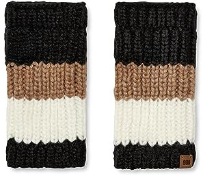 UGG Chunky Fingerlose Fäustlinge, Kastanienbraun, Einheitsgröße, Chestnut Multi, Einheitsgröße