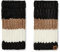 UGG Chunky Fingerlose Fäustlinge, Kastanienbraun, Einheitsgröße, Chestnut Multi, Einheitsgröße
