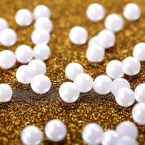 Wasserperlen 10000 Stücke Wasserperlen durchsichtig für Pflanzen, Gelperlen für Blumen und Pflanzen, Water Beads für Heimwerker,Dekoration,Pflanzenfüller, Korngröße 1.5-2 mm (weiß)