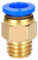 M6 * 1 M8 * 1 M8 * 1.25 M10 * 1 M10 * 1.5 M12 M14 M16 M20 raccord de tuyau raccords de tuyau pneumatique raccord de tuyau PC 4mm 6mm 8mm filetage (Color : M14x1.5, Size : PC8)