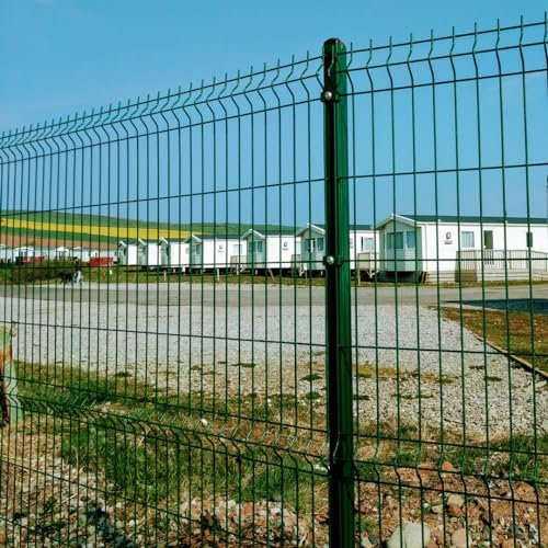 Office Needs Direct V Mesh School Perimeter Security Fence Powder Coated Fencing 30 Metres 1.8m Height - SUPPLY ONLY