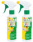 CLEAN KILL Insetticida Ecologico Biokill Spray Extra Micro Fast No Gas a Base Acquosa, Ideale per Blatte, Cimici, Tarli, Zanzare, e Altri Insetti, Uso Interno ed Esterno, Flacone da 375ml (2 Unità)