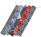 LIFKOME 5pcs Multicolor Cotton Drawstring Utensil Carrier Bag Pouch