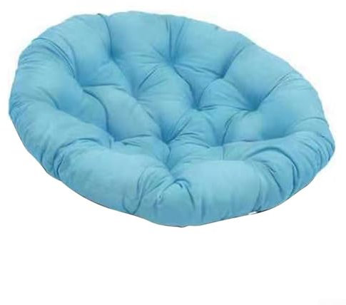 ARMYJY Hängekorbstuhlkissen, Schaukel, Hängesessel, Ei, runder Stuhl für Garten, Outdoor, Innenbereich, Terrasse (D)