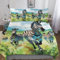 PAZZK Zebra Bettwäsche 2teilig - Bettbezüge Sets Mit Kissenbezug, Weich Bettbezug Aus Mikrofaser Für Jungen Mädchen Schlafzimmer Atmungsaktiv Bettdeckenbezug Single (135x200cm)