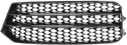 VekAuto 1pc Griglia per Fendinebbia per Audi A1 2015-2018 in ABS Resistente Nero Copertura Inferiore Anteriore Sinistra per Fendinebbia Honeycomb