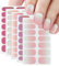 SGERUFZ 5 Fogli Smalto Adesivo Unghie Tinta Unita, Strisce Gel Nail Stickers, Smalto Stickers Unghie Nail Art Autoadesivi Unghie Decorazione DIY