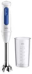 Braun MultiQuick 3 MQ30.001M, Minipimer con Tecnologia PowerBell VPlus, 2 Velocidades+Turbo, Sistema EasyClick Plus para Accesorios, Tecnologia Anti Salpicaduras, Vaso de 600 ml, 900W, Blanco