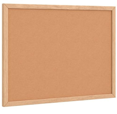 vidaXL Korktafel mit massivem Kiefernholzrahmen 40x30 cm, Kork-Pinnwand, Kork-Pinnwand für Wand, moderne Pinnwand, Pinnwand, Büro-Pinnwand