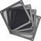 RWSRW 4 Stück 120x120mm Lüftungsgitter Lüfterabdeckung PVC Computer Filter mit Ultra-feinem Staubfilter Magnetrahmen Lüfterabdeckung für Computer PC 3D-Drucker PS4 Gehäuselüfter
