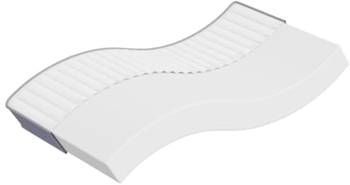 Hoopleep Schaumstoffmatratze Mittelweich 80x200 cm, Atmungsaktives Gewebe, Geräuschabsorbierend, Doppelseitig Nutzbar für Einzelbett, Komfortables Schlaferlebnis mit Längerer Lebensdauer