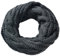 Miobo Strick Loop Schal, Winterschal, Wolle warmen, Hochwertiges, Unisex mit Einheitsgröße, Anthrazit, 65 x 30cm