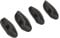 BlazerBuck Replacement Nose Piece Pads for Oakley Flak Jacket XLJ Sunglasses - Black