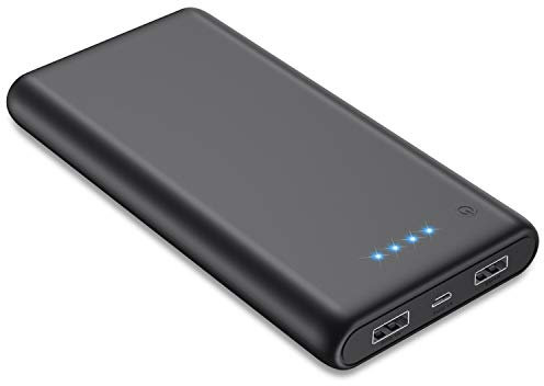 Trswyop Batterie Externe 26800mAh,Double Sortie USB Power Bank,Chargeur Externe avec 4 Indicateurs LED Chargeur Portable Batterie de Secours pour iPhone 13/12/12pro Samsung S9/S20 Xiaomi Oppo LG