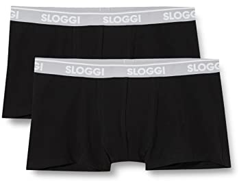 Sloggi Men's sloggi men GO ABC H Hipster 2P, BLACK