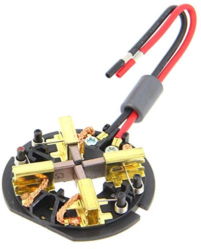 Charbon moteur, jeu de 4 charbons avec support compatible BERNER, MILWAUKEE