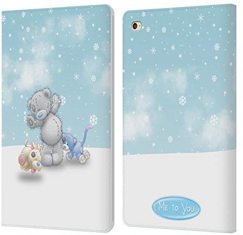 Head Case Designs Licenciado Oficialmente Me To You Mascotas Clásico Tatty Teddy Carcasa de Cuero Tipo Libro Compatible con Apple iPad Mini 4