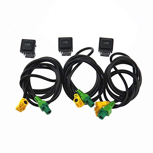 5KD035726A - Adattatore USB femmina e cavo per Passat Jetta RCD510 5KD035726A