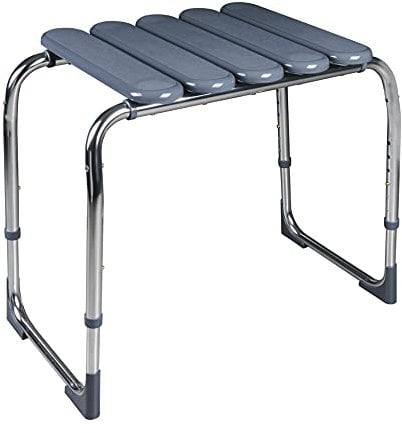 RIDDER Bad-Hocker Pro, höhenverstellbar zementgrau