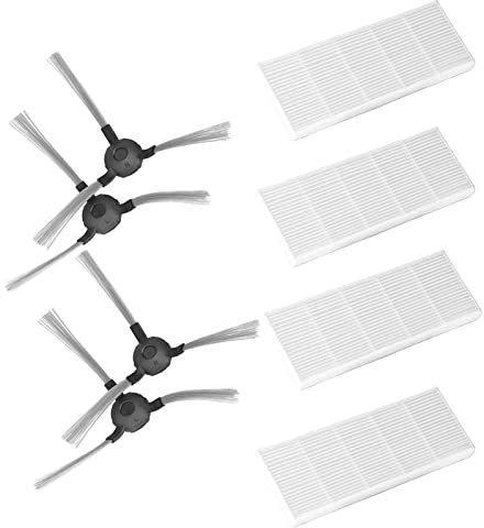 GYing Seitenbürste HEPA Filter für Blaupunkt XEASY & XPOWER Zubehörset BPK-BHSE1 Roboterstaubsauger Zubehör Teile Ersatz