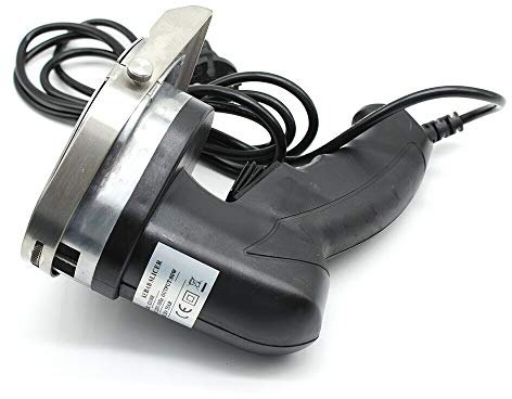 Coltello elettrico Kebab taglierino elettrico in acciaio inox manuale kebab slicer professionale spessore 1-8 mm