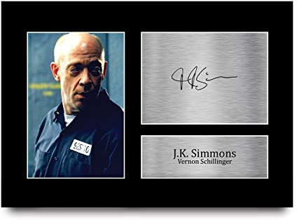 HWC Trading A4 J.K. Simmons Oz Geschenke Gedrucktes Signiertes Autogramm Foto für Fans von Fernsehshows