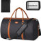 Kleidersack für Reisen mit Kulturbeutel, wandelbar, Handgepäck, Wochenendtasche, große Reisetaschen für Frauen, 2-in-1 hängender Koffer, Anzug, Reisetaschen für Damen und Herren, 3-teiliges Set,