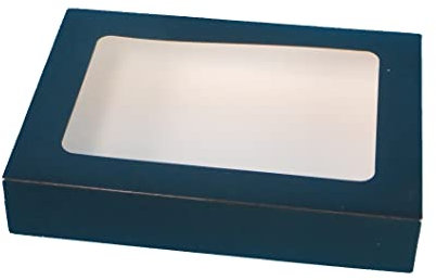 Pro DP 120 Sushiboxen Take Away Foodboxen für Sushi schwarz mit Sichtfenster 260x190x50mm einteilig - Inkl. VerpG in D