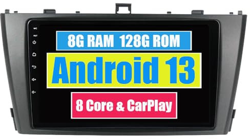 RoverOne Auto GPS Navigation für Toyota Avensis T27 2009 2010 2011 2012 2013 2014 2015 mit Mutimedia Android Bluetooth Stereo Radio Headunit Touchscreen DSP CarPlay RDS WiFi