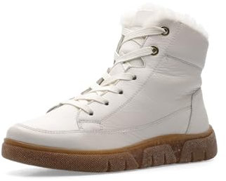 ARA Damen Rom Schnür Stiefelette, Cream, 40 EU