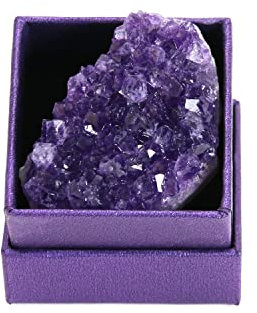 Namzi Amethyst Kristalle, Amethyst Cluster, Amethyst Kristalle, Amethyst Kristall, Lila Kristall, Roher Amethyst Stein, Natürliche Amethyst-Geodenheilungskristallsteine, Amatista (50g)