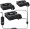 Hygger Ventilador de Acuario, Enfriador de Acuario, Ventilador Acuario Silencioso con Control de Velocidad Ajustable, Adecuado para Piscinas de Agua Dulce de hasta 60cm (3 Ventiladores)