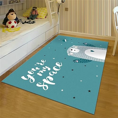 Kunsen Küche Wohnzimmerdekoration teppichläufer rutschfest Türkis tepiche für Wohnzimmer Beliebt200x250CM