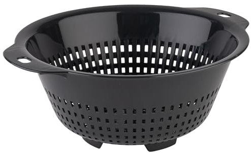 APS 787 scolapasta, scolapasta da cucina con Ø 27,5 cm, altezza 12 cm, scolapasta, scolapasta con impugnatura ergonomica, antracite