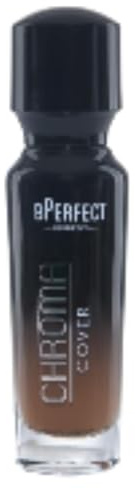 BPerfect Chroma Cover Mattierende Grundierung – Flüssiges Gesichts-Make-up mit Hyaluronsäure und Vitamin E – Weiches mattes Finish – 30ml – Shade 30 - N9 Deep Neutral Cocoa