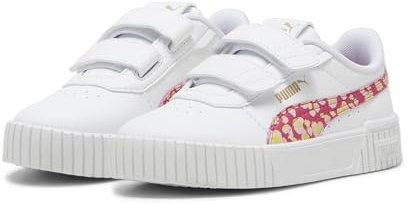 PUMA Baskets à Scratch Carina 2.0 Animal Update Enfant 35 White Garnet Rose Gold Pink