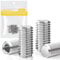 Caianwin Lot de 20 vis sans tête M5 x 8 DIN913 à six pans creux en acier inoxydable pour poignée de porte, support