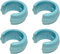 Ersatz-Universal-Poolreiniger-Schlauchgewicht Zodiac Baracuda W83247 X70105 oder K12054 K12454 (4 Stück)