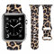 Vozehui Leopard Print Silicone Strap Compatible with Apple Watch Strap 42mm 41mm 40mm 38mm,Soft Silicone Replacement Straps for iWatch SE Series 10 9 8 7 6 5 4 3 2 1, Women Men